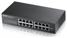 Zyxel GS1100-16 v3 16port 10/100/1000Mbps LAN Switch Iroda és számítástechnika - Hálózat - Switch - 392884