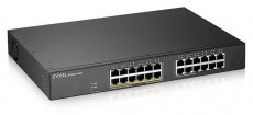 Zyxel GS1900-24EP 12port GbE LAN + 12port PoE LAN (130W) Smart menedzselhető switch Iroda és számítástechnika - Hálózat - Switch - 392878