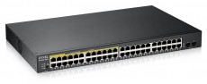 Zyxel GS1900-48HPv2 48port GbE LAN PoE (170W) Smart menedzselhető switch Iroda és számítástechnika - Hálózat - Switch - 392873