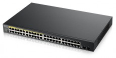 Zyxel GS1900-48HPv2 48port GbE LAN PoE (170W) Smart menedzselhető switch Iroda és számítástechnika - Hálózat - Switch - 392873