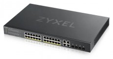 Zyxel GS1920-24HPv2 28port GbE LAN PoE (375W) L2 Menedzselhető switch Iroda és számítástechnika - Hálózat - Switch - 392872