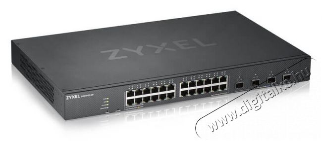 Zyxel XGS1930-28 24port GbE LAN 4port 10GbE SFP+ L2+ Menedzselhető switch Iroda és számítástechnika - Hálózat - Switch - 392851