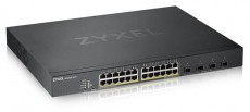 Zyxel XGS1930-28HP 24port GbE LAN PoE (375W) 4port 10GbE SFP+ L2+ Menedzselhető switch Iroda és számítástechnika - Hálózat - Switch - 392850