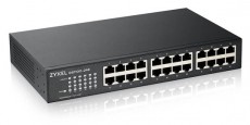 Zyxel GS1100-24E v3 24port LAN 10/100/1000Mbps nem menedzselhető gigabit switch Iroda és számítástechnika - Hálózat - Switch - 398888