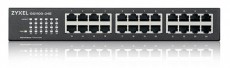 Zyxel GS1100-24E v3 24port LAN 10/100/1000Mbps nem menedzselhető gigabit switch Iroda és számítástechnika - Hálózat - Switch - 398888
