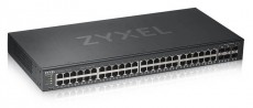 Zyxel GS1920-48v2 48port GbE LAN 4port Gbe combo RJ45/SFP L2 menedzselhető switch Iroda és számítástechnika - Hálózat - Switch - 409988