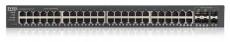 Zyxel GS1920-48v2 48port GbE LAN 4port Gbe combo RJ45/SFP L2 menedzselhető switch Iroda és számítástechnika - Hálózat - Switch - 409988