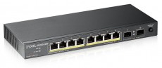 Zyxel GS1100-10HP 8x GbE LAN PoE (120W) 2x GbE SFP port PoE switch Iroda és számítástechnika - Hálózat - Switch - 431887