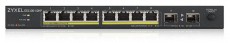 Zyxel GS1100-10HP 8x GbE LAN PoE (120W) 2x GbE SFP port PoE switch Iroda és számítástechnika - Hálózat - Switch - 431887