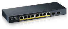 Zyxel GS1900-10HP v2 8port GbE LAN PoE (70W) 2port GbE SFP smart menedzselhető PoE switch Iroda és számítástechnika - Hálózat - Switch - 435920