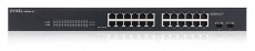 Zyxel GS1900-24Ev3 24port GbE LAN smart menedzselhető switch Iroda és számítástechnika - Hálózat - Switch - 457381