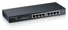 Zyxel GS1900-8-EU0102F 8x GbE LAN port smart menedzselhető asztali switch Iroda és számítástechnika - Hálózat - Switch - 485120