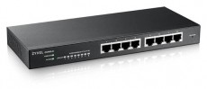 Zyxel GS1915-8-EU0101F 8x GbE LAN smart menedzselhető asztali Switch Iroda és számítástechnika - Hálózat - Switch - 485121