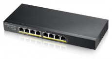 Zyxel GS1915-8EP-EU0101F 8x GbE PoE LAN (60W) smart menedzselhető PoE switch Iroda és számítástechnika - Hálózat - Switch - 485122