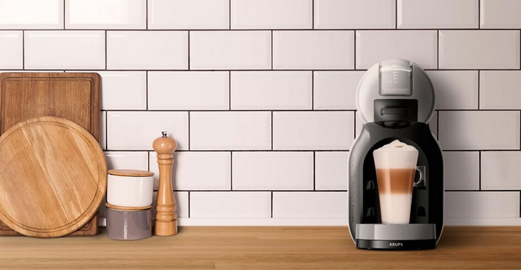 Krups Dolce Gusto Mini Me kávéfőző szürke-fekete